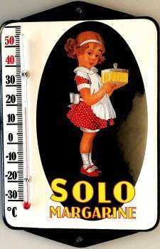 Termometer Solo Margarine 12 x 19 cm Emaljehuset